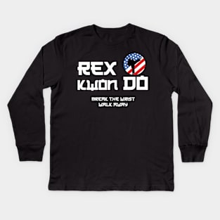 Rex Kwon Do - Napoleon Dynamite Kids Long Sleeve T-Shirt